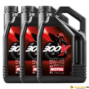 Alternative view of MOTUL 300V FACTORY LINE RACING ROAD 5W40