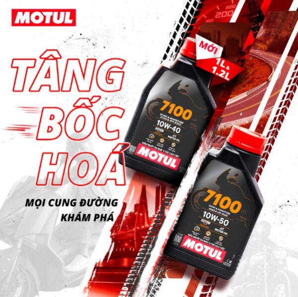 Motul 7100 4T 10W40 VN - Ảnh 4