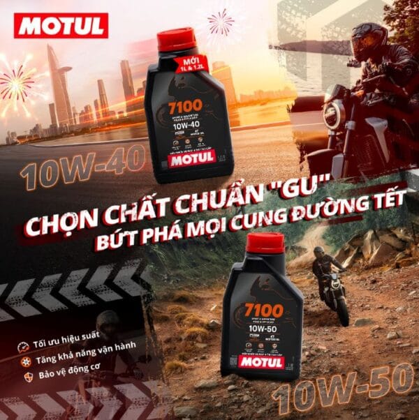 Motul 7100 4T 10W40 VN - Ảnh 3