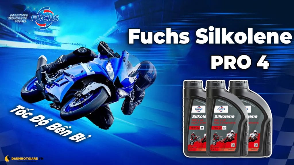 Fuchs Silkolene Pro 4 10W30 XP giúp bảo vệ động cơ vượt trội