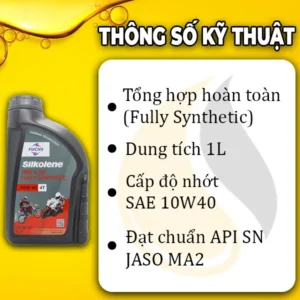 Alternative view of Fuchs Silkolene Pro 4 10W-40 XP 1L