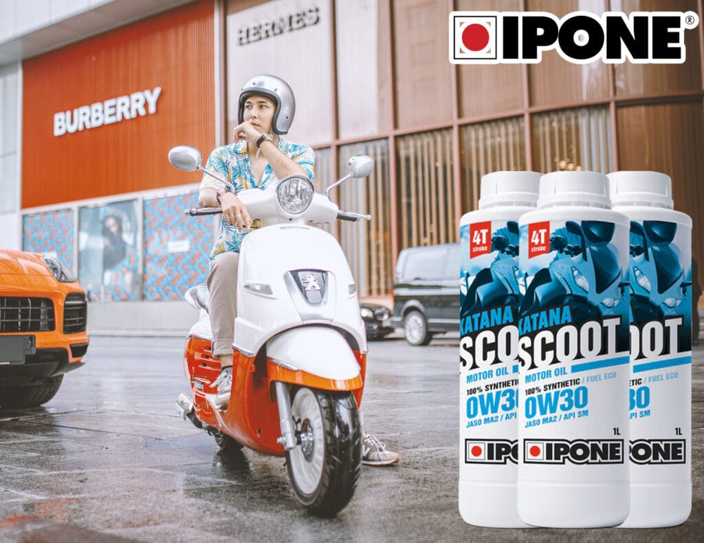 Ipone katana scoot 0w30 hiệu suất vượt trội