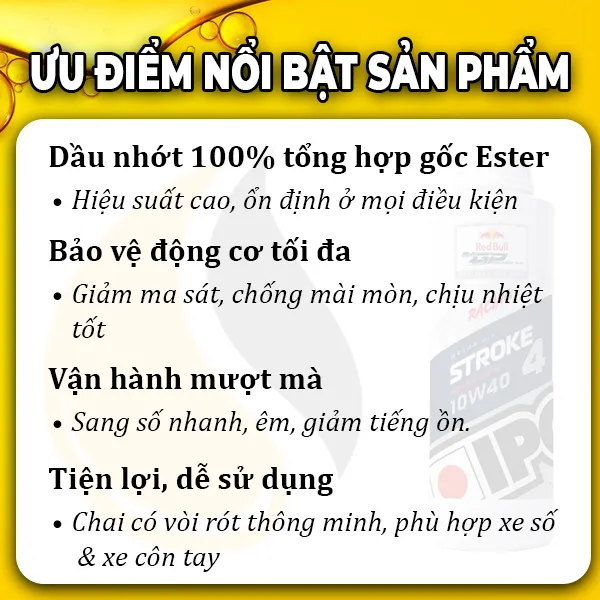 IPONE Stroke 4 10W40 - Ảnh 4