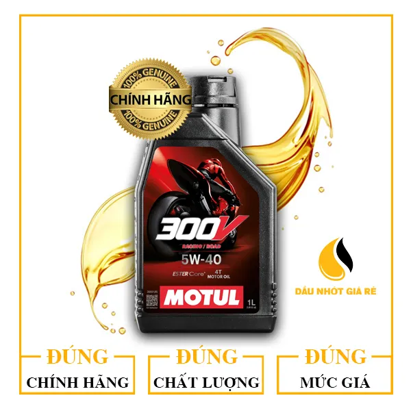 MOTUL 300V FACTORY LINE RACING ROAD 5W40
