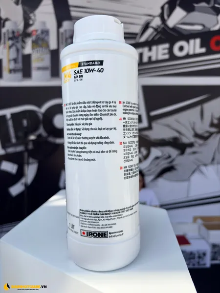 IPONE M4 Scoot 10W40 0.8L - Ảnh 7
